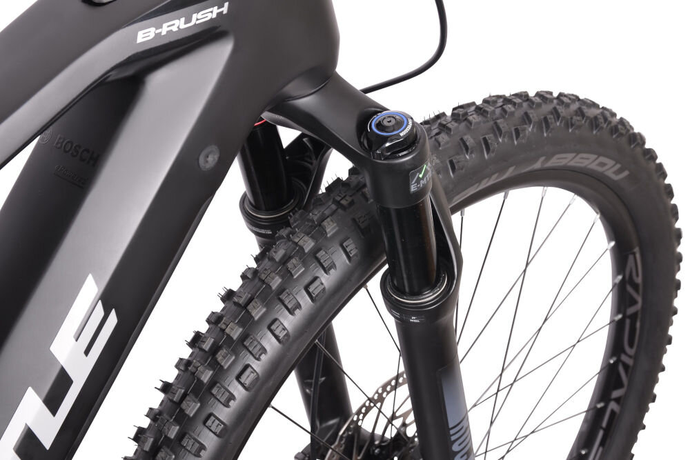 Rower elektryczny WHISTLE B-Rush C5.2 M19 29 cali męski Czarny kierownica WHISTLE z aluminium lekka