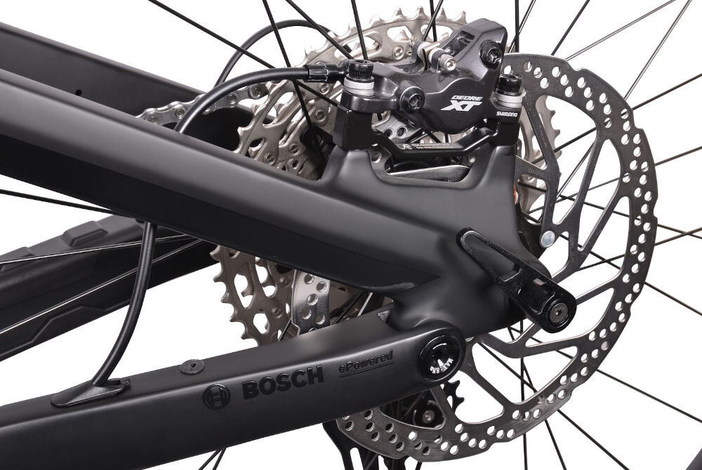 Rower elektryczny WHISTLE B-Rush C5.2 M19 29 cali męski Czarny hamulce hydrauliczne marki SHIMANO