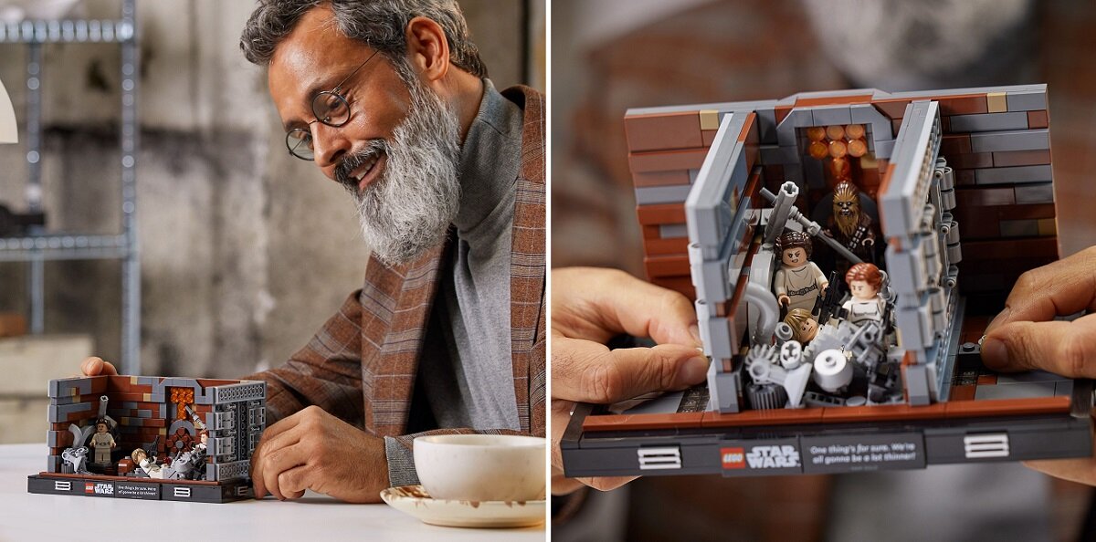 LEGO Star Wars Diorama: Zgniatarka odpadów na Gwieździe Śmierci 75339 Od lat dla Was