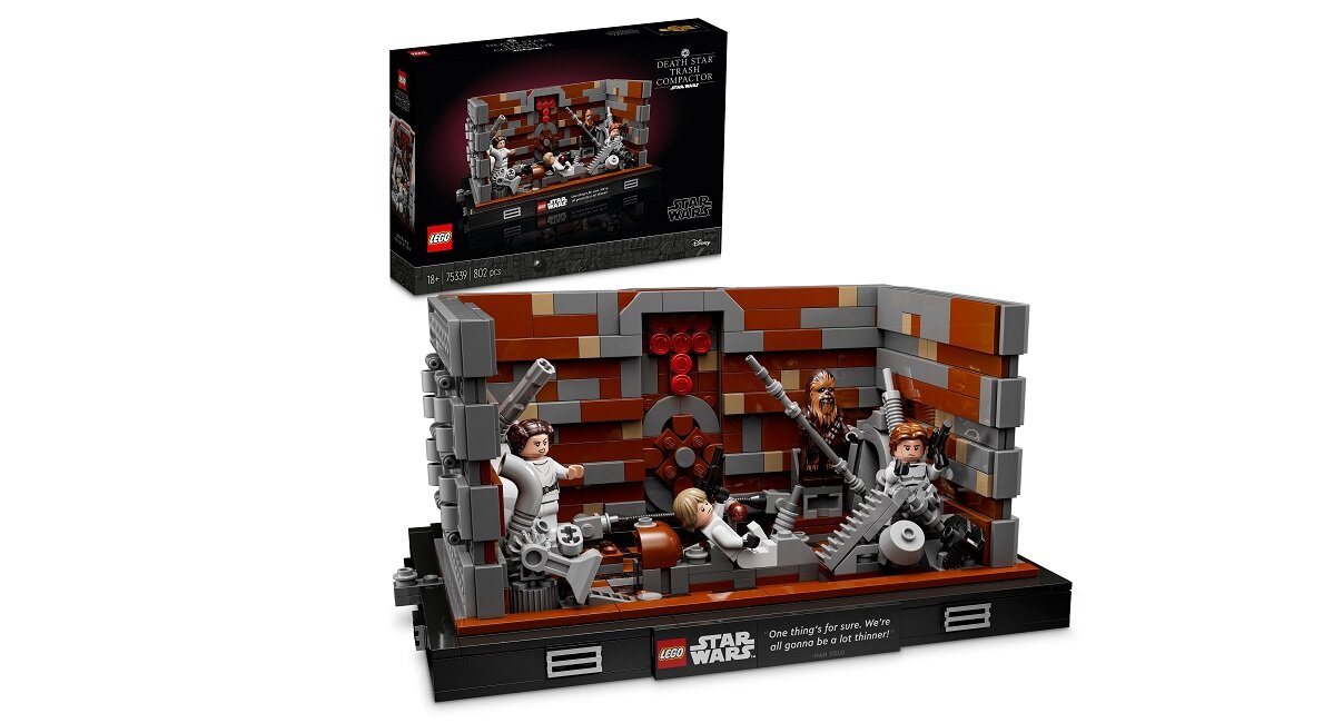 LEGO Star Wars Diorama: Zgniatarka odpadów na Gwieździe Śmierci 75339