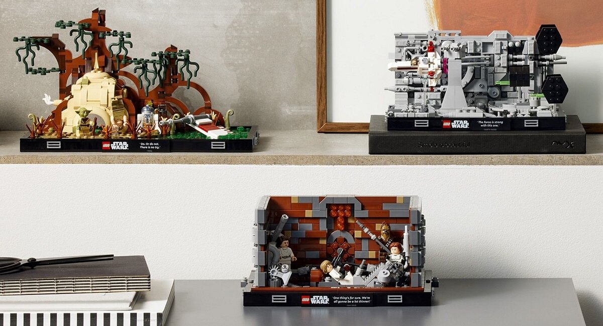 LEGO Star Wars Diorama: Zgniatarka odpadów na Gwieździe Śmierci 75339 Zbuduj kolekcję