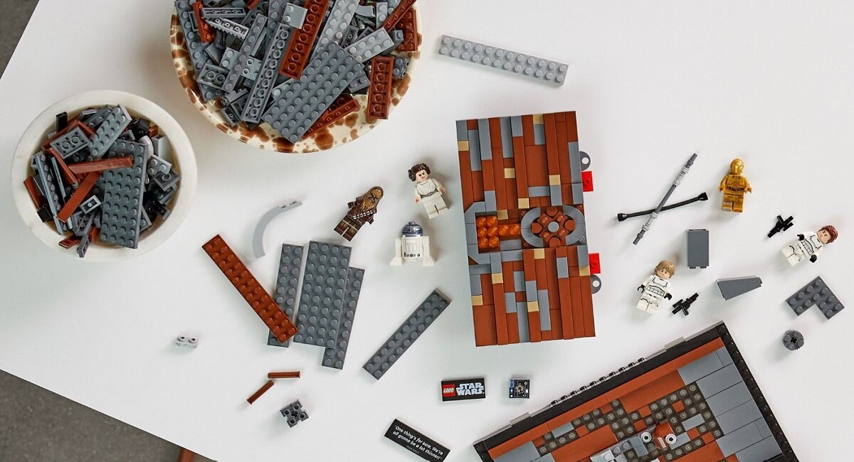 LEGO Star Wars Diorama: Zgniatarka odpadów na Gwieździe Śmierci 75339 Proste instrukcje