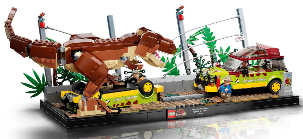 LEGO Ninjago Jurassic World Tyranozaur na wolności - jakość