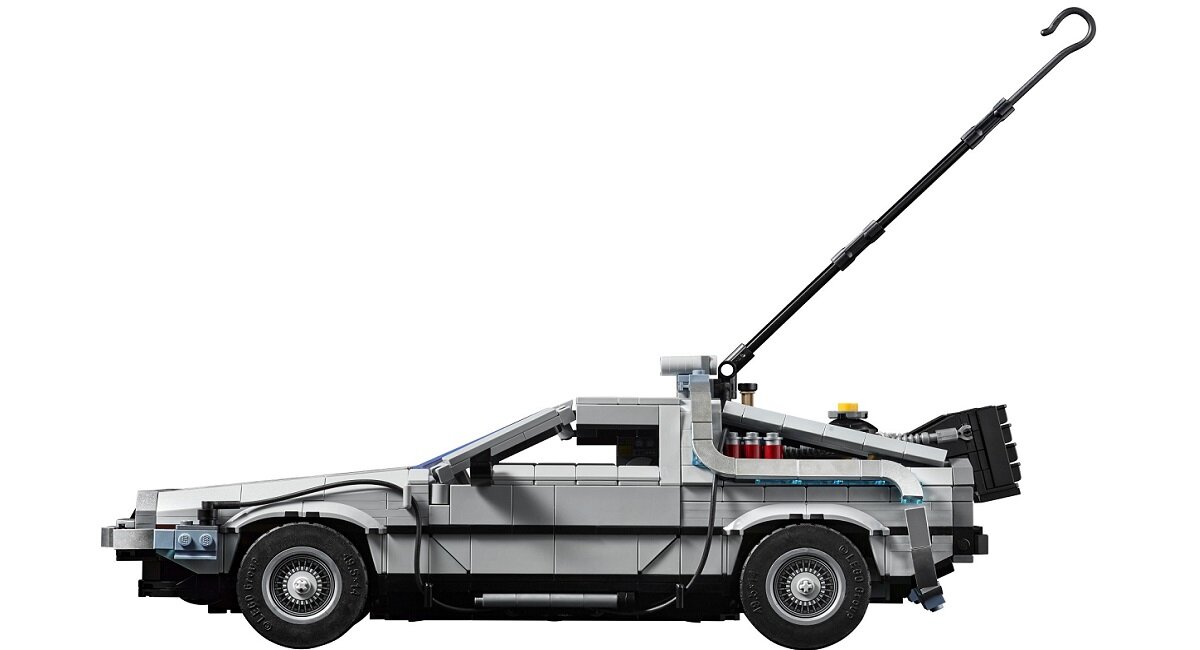 Вміст набору LEGO Creator Назад у майбутнє Машина часу 10300