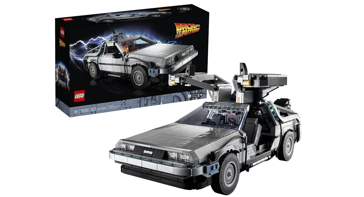 LEGO Creator Back to the Future Time Machine 10300 Зручна упаковка