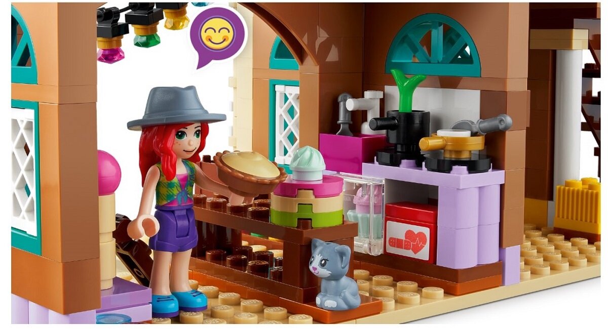 LEGO Friends Ekologiczna farma 41721 Zabawa napędzana wyobraźnią