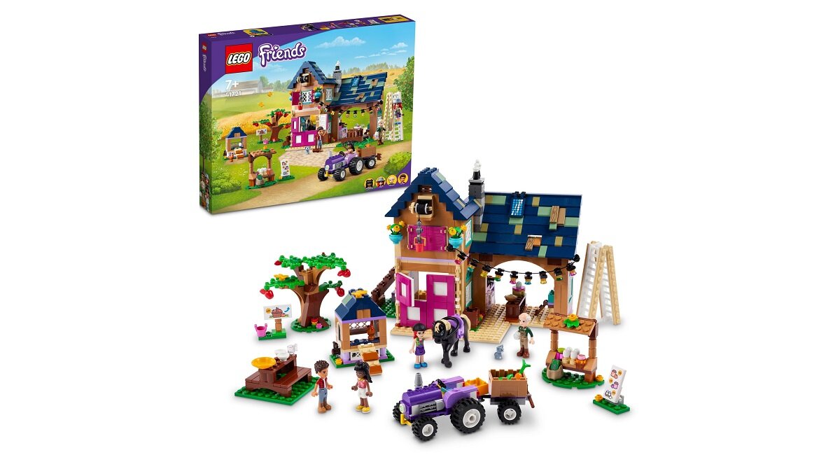 LEGO Friends Ekologiczna farma 41721 Bezpieczny transport