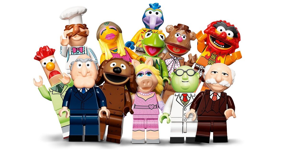 LEGO Minifigures Sześciopak Muppetów 71035 Kto jest w tej paczce