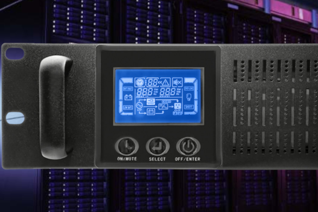 UPS QOLTEC Rack 1kVA 800W atuty firma