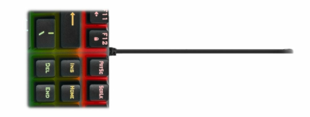 KLAWIATURA-NOXO-RETALIATION-GAMING-przewod-w-oplocie