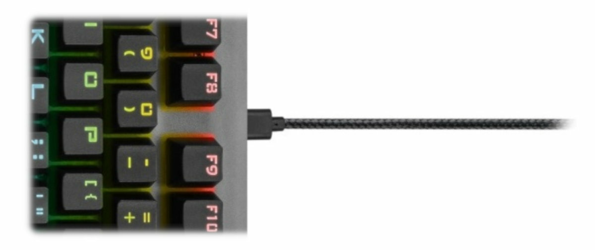 KLAWIATURA-NOXO-CONQUEROR-GAMING-przewod-w-oplocie