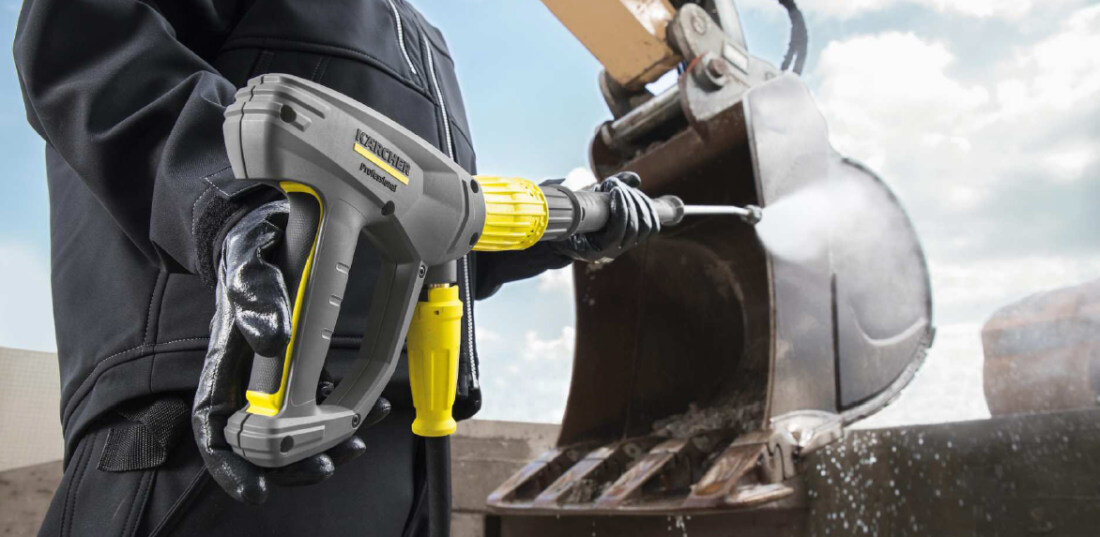 Myjka cisnieniowa KARCHER HD 6/13 C Plus 1.520-951.0 redukcja ciśnenia automatyczny wyłącznik głowica