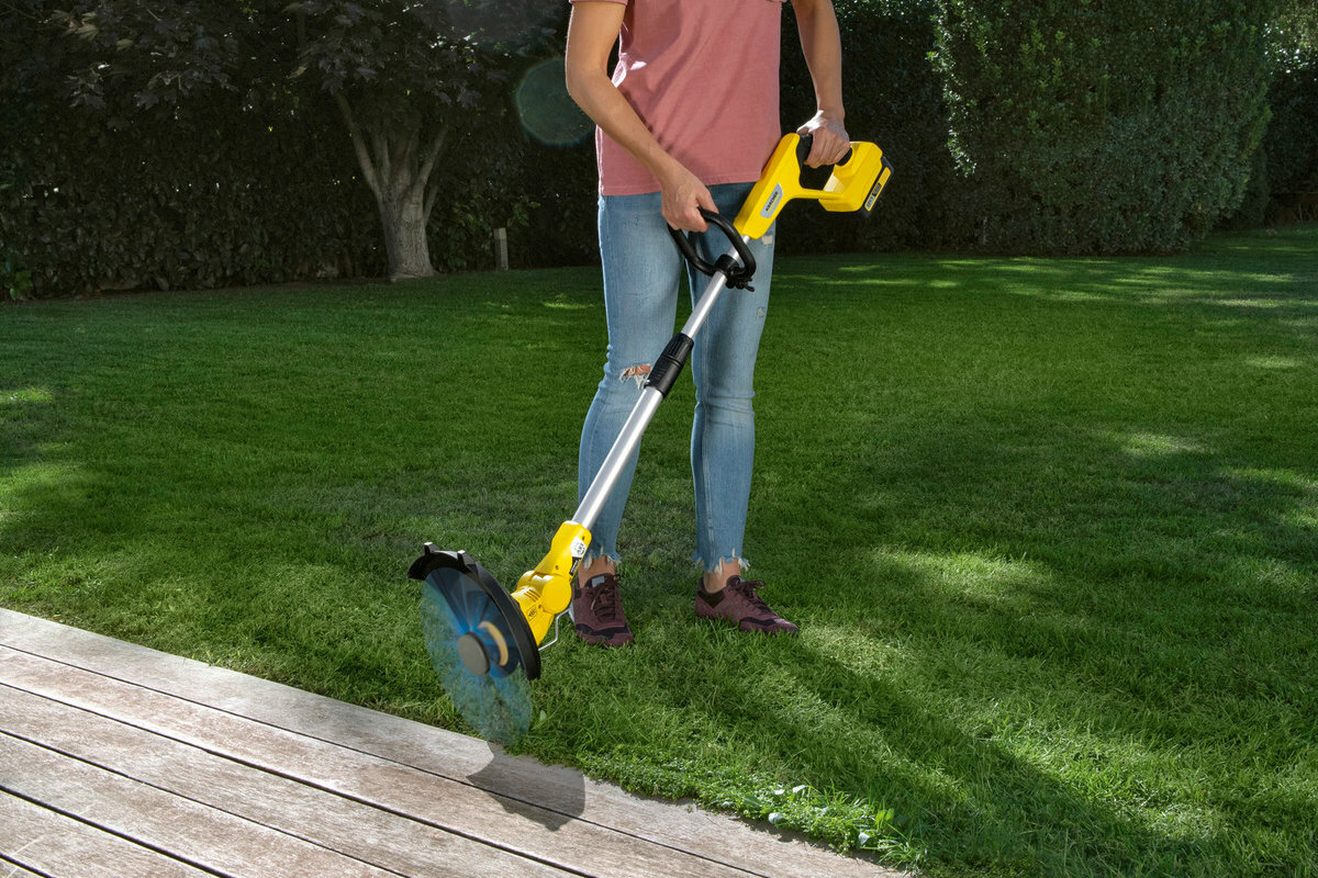 Podkaszarka akumulatorowa KARCHER LTR 18-30 uchwyt regulacja guma