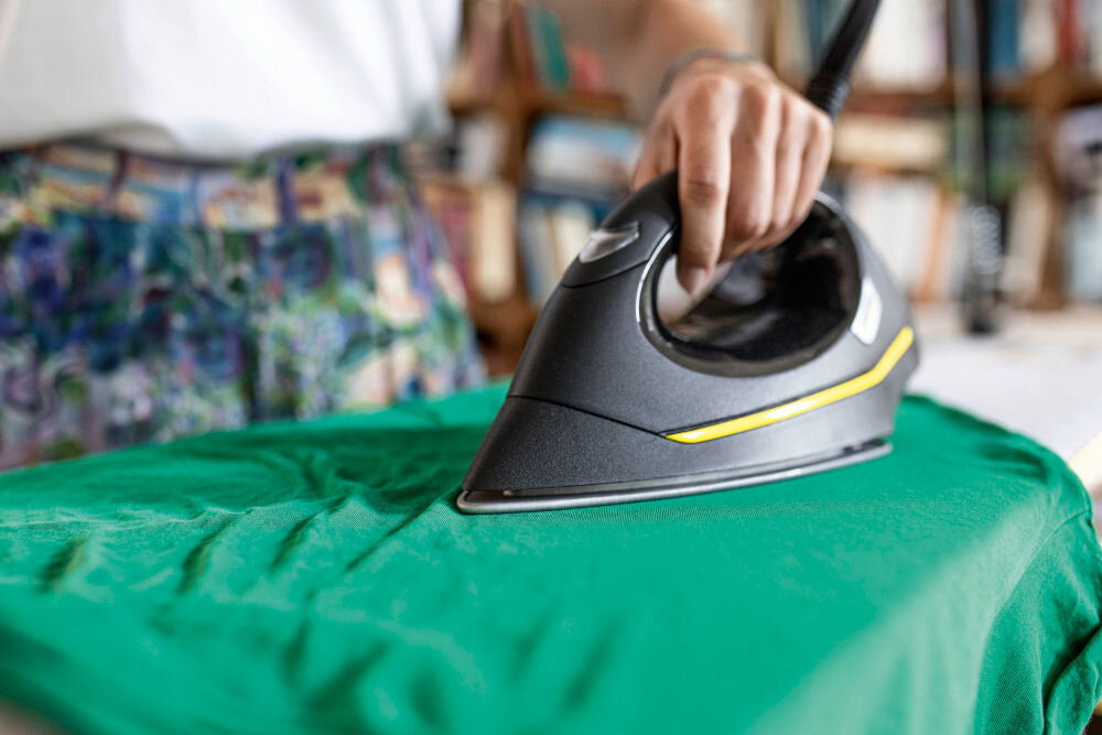 Żelazko parowe KARCHER EasyFinish wygląd zastosowanie