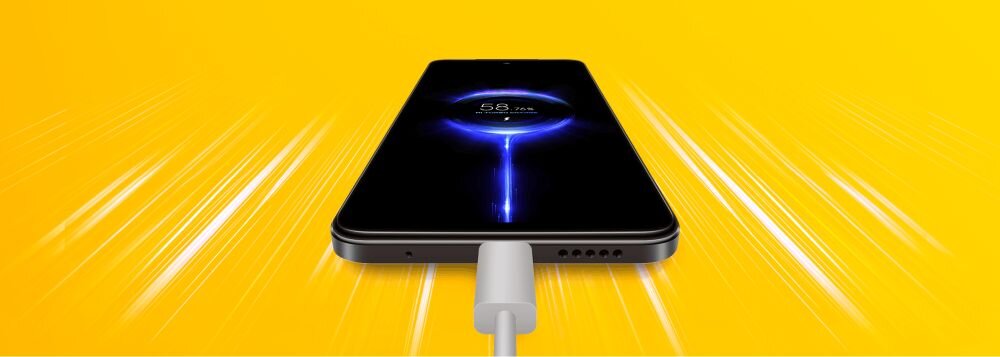 Smartfon XIAOMI Poco M4 Pro ekran bateria aparat procesor ram pamięć pojemność rozdzielczość zdjęcia filmy opis dane cechy blokady system łączność wifi bluetooth obudowa szkło odporność porty muzyka transfer sieć przekątna matryca waga czujniki