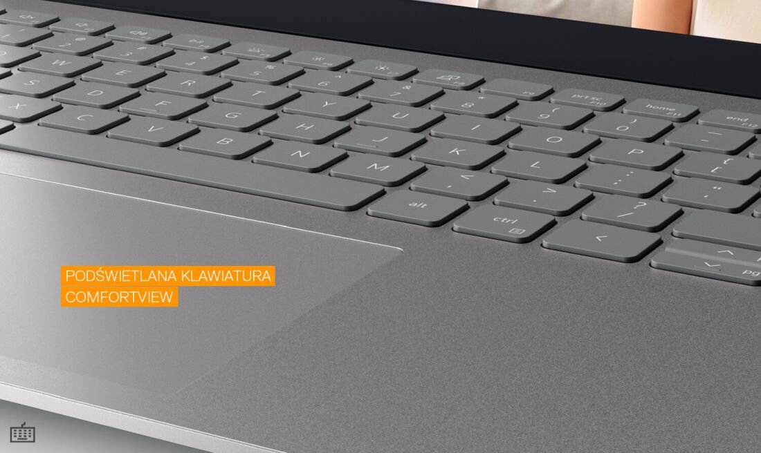 Laptop DELL Inspiron 5425 - Podświetlana klawiatura