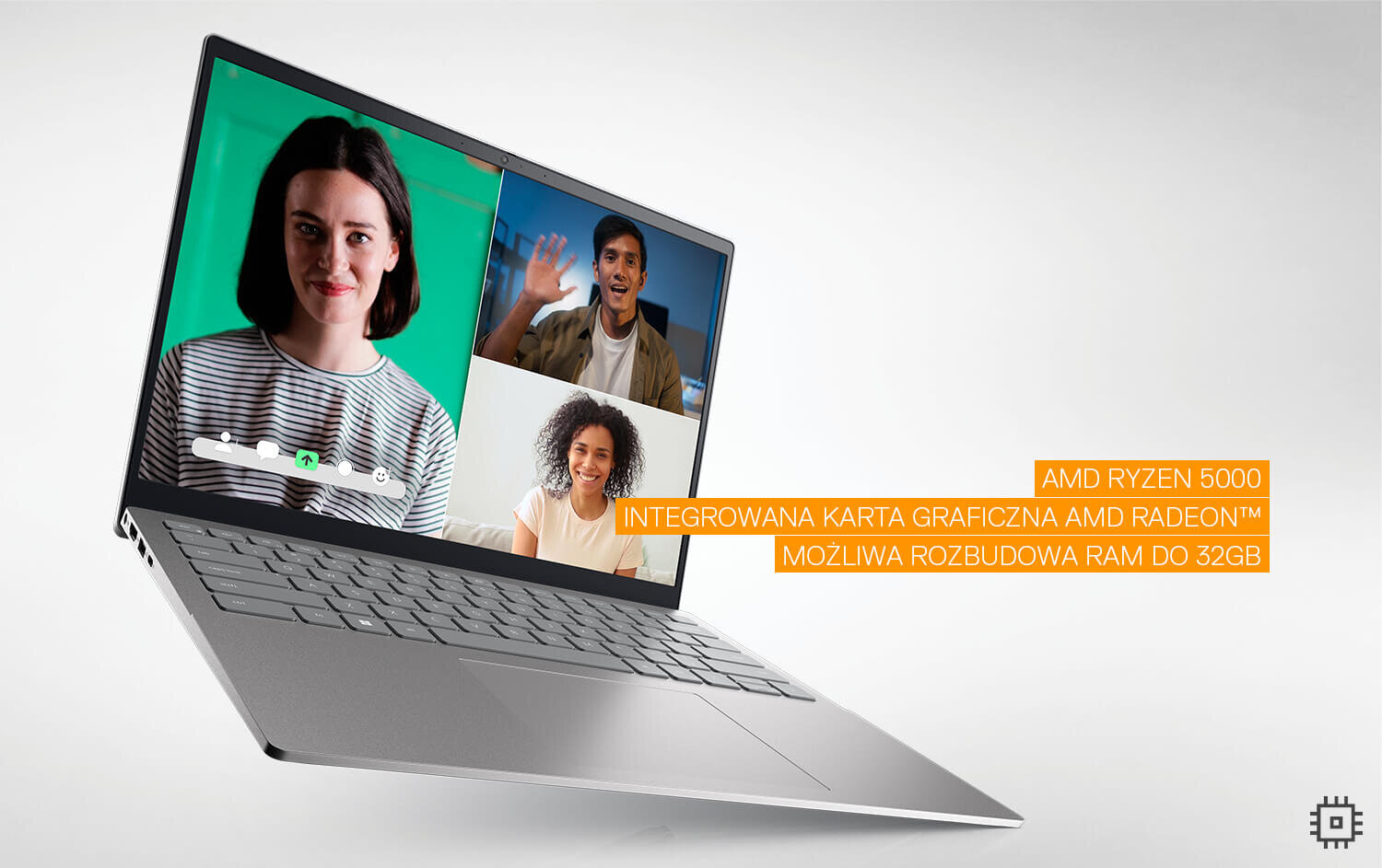 Laptop DELL Inspiron 5425 - AMD RYZEN 5000  