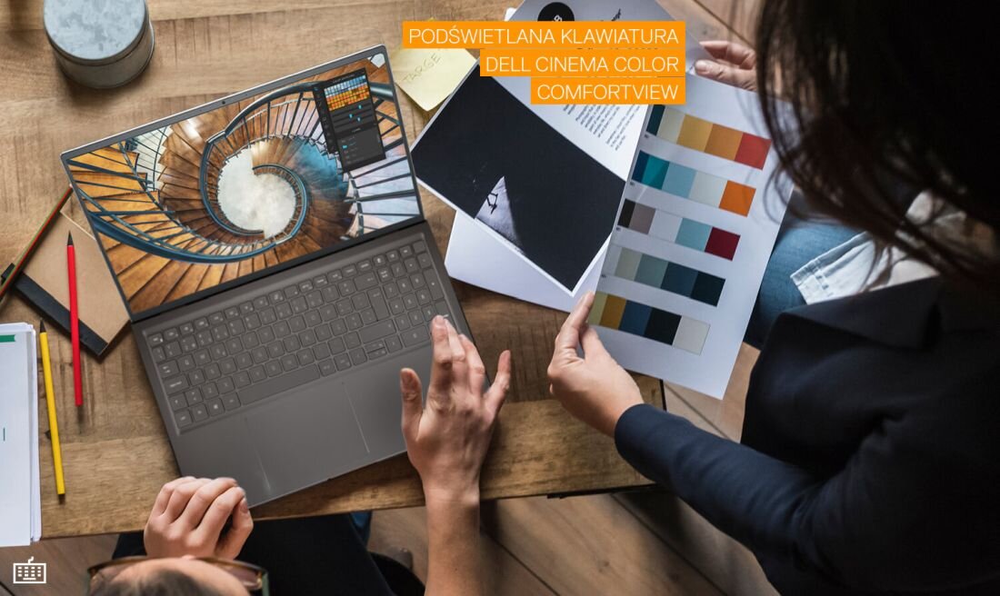 Laptop DELL Inspiron 5510 - Podświetlana klawiatura