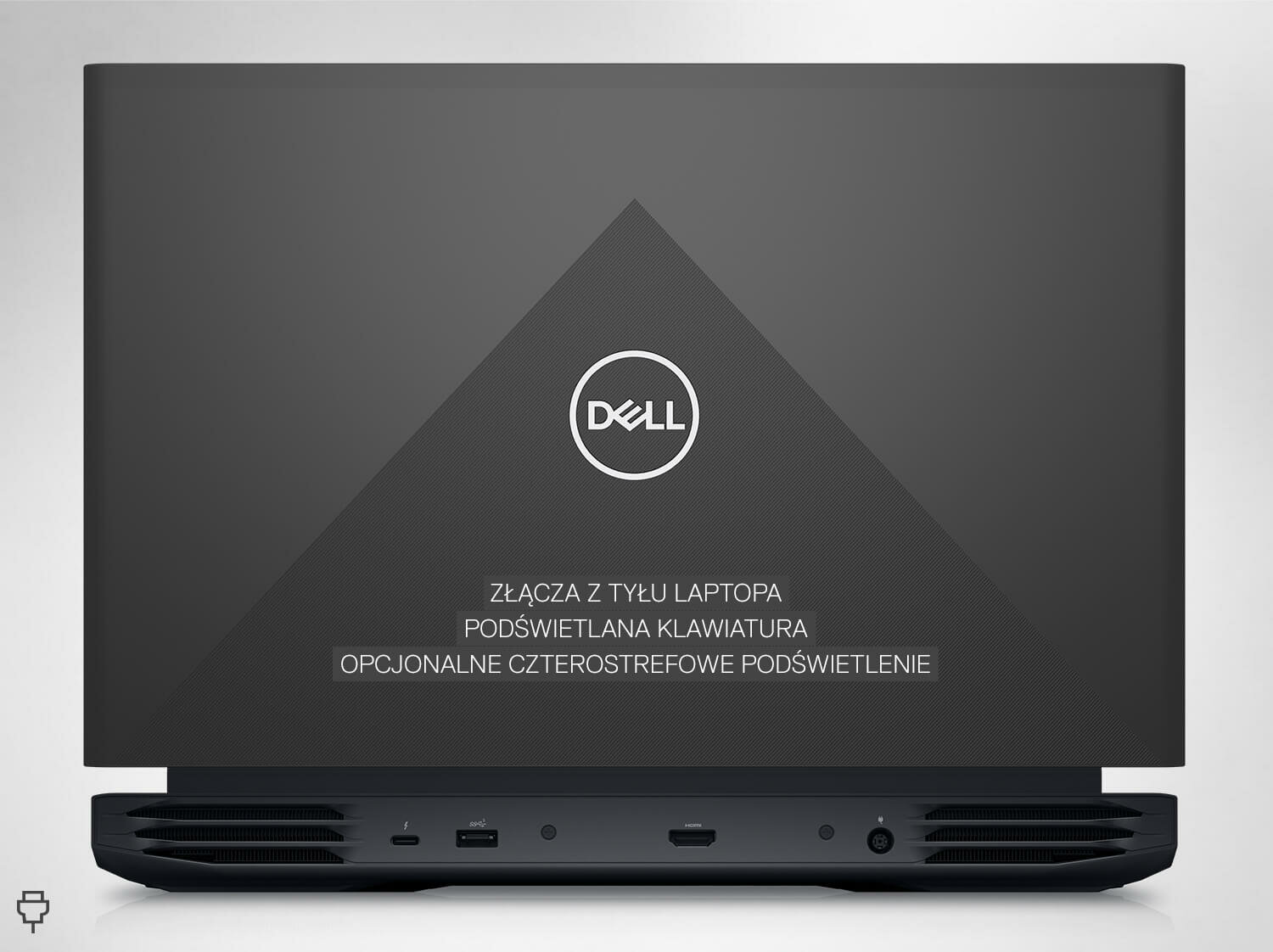 Laptop DELL G15 5520 - PODŚWIETLANA KLAWIATURA 