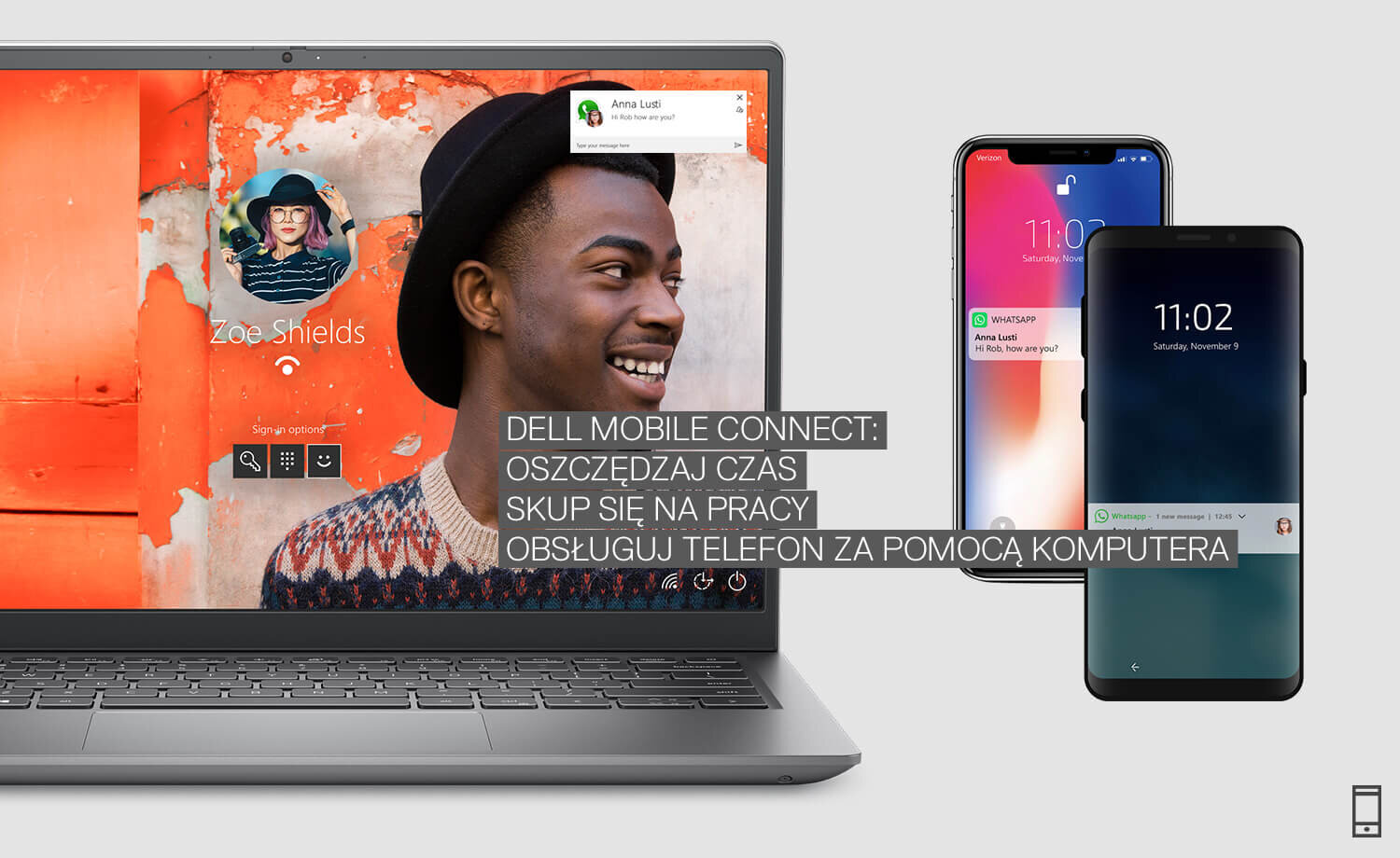 Laptop DELL Inspiron 5410 - DELL MOBILE CONNECT   