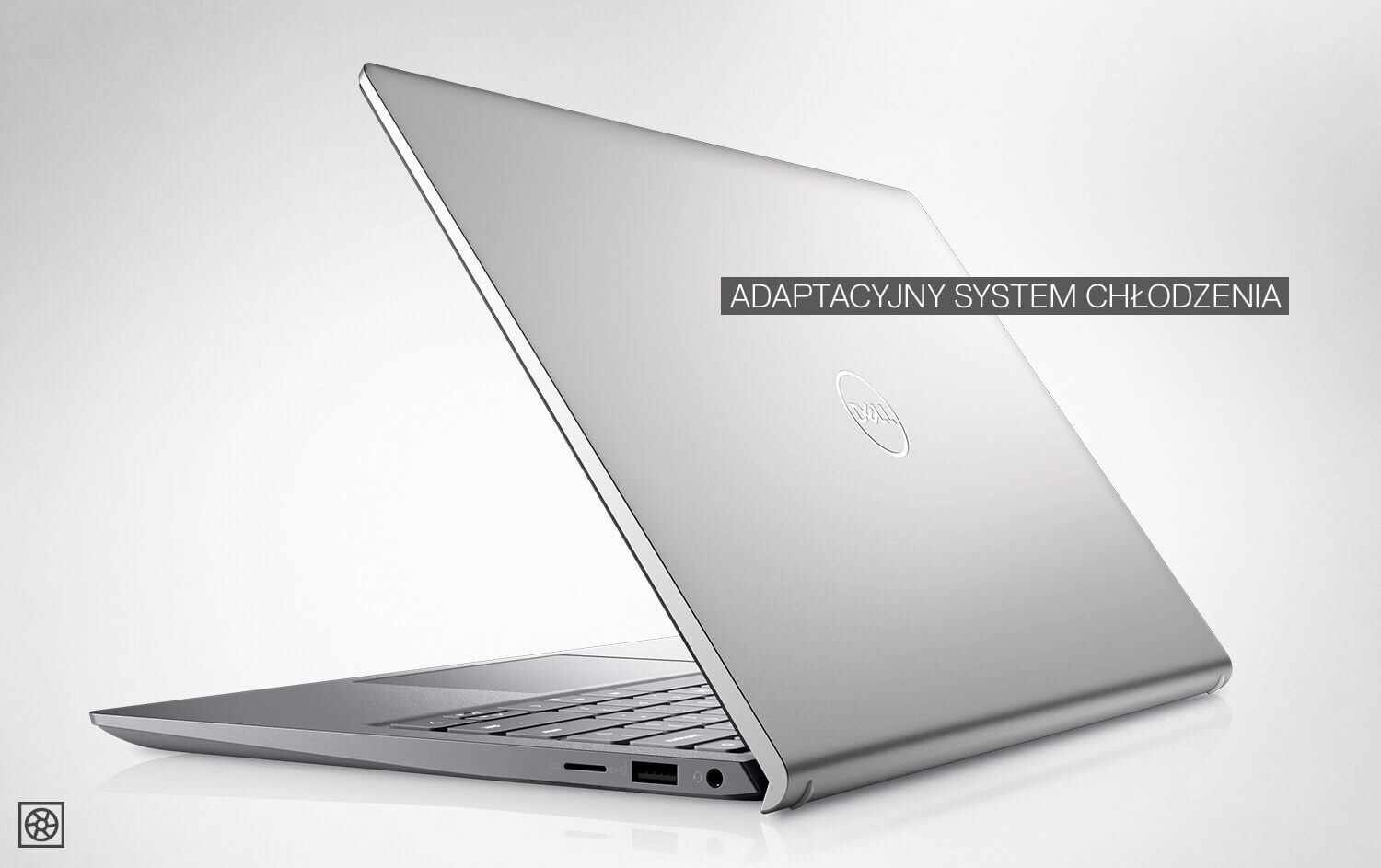 Laptop DELL Inspiron 5410 - ADAPTACYJNY SYSTEM CHŁODZENIA