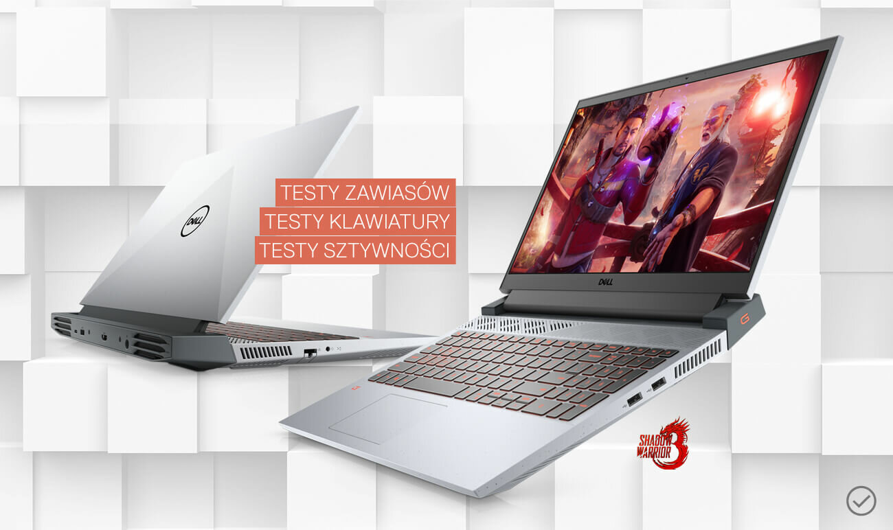Laptop DELL Inspiron G15 5515 - Wytrzymałość