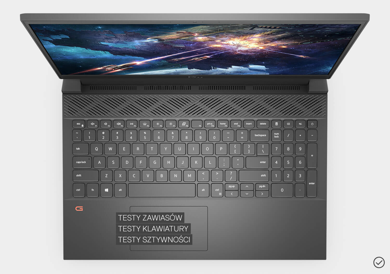 Laptop DELL G15 5511 - Wytrzymałość