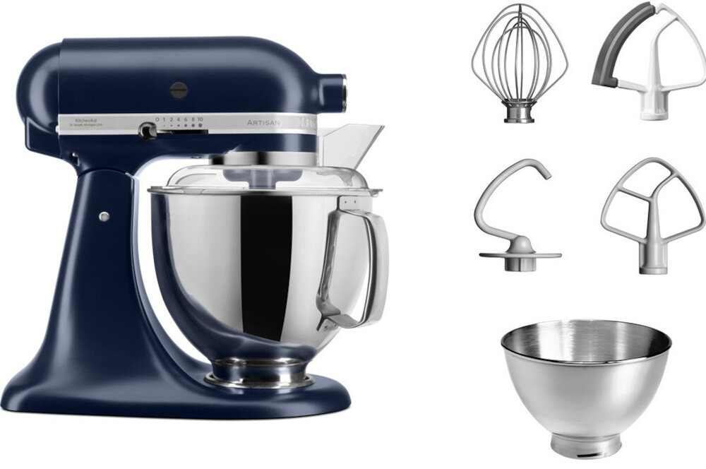 Robot kuchenny KITCHENAID Artisan 5KSM175PSEIB zestaw akcesoria komplet wyposazenie