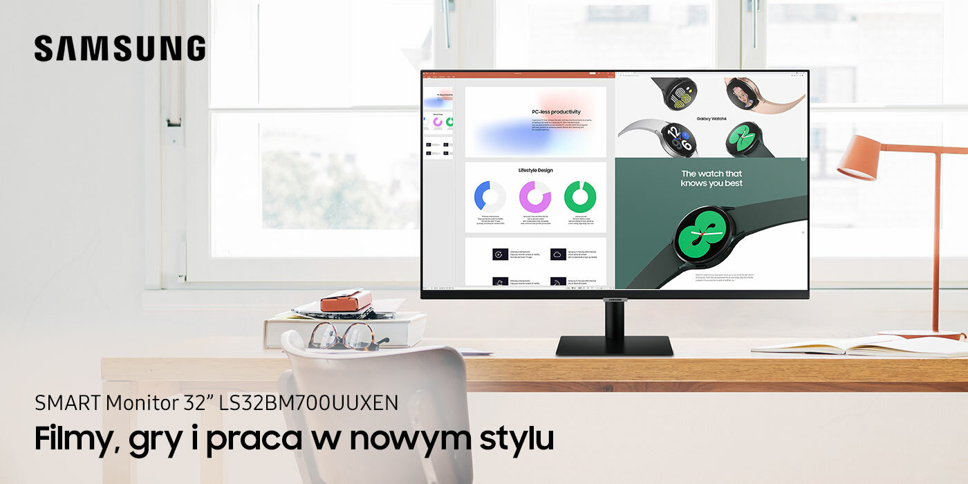 Monitor LS32BM700UUXEN pozwoli Ci na wygodna pracę i rozrywkę Monitor LS32BM700UUXEN pozwoli Ci na wygodna pracę i rozrywkę