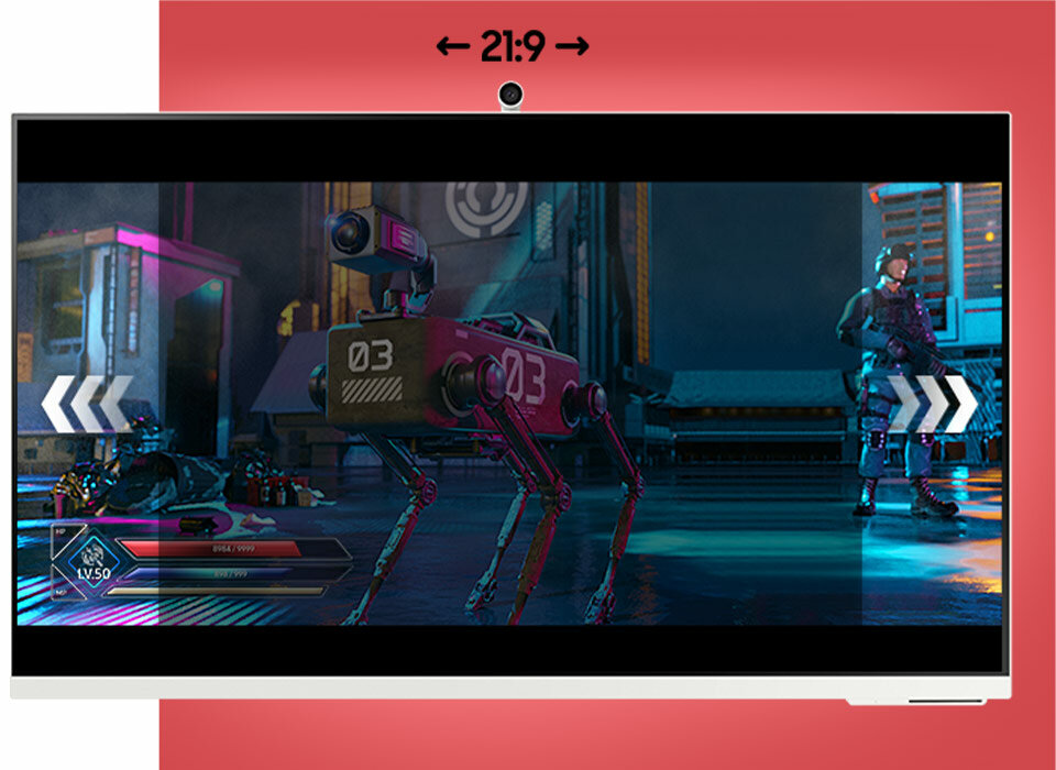 Samsung 21:9 Ultrawide Game View