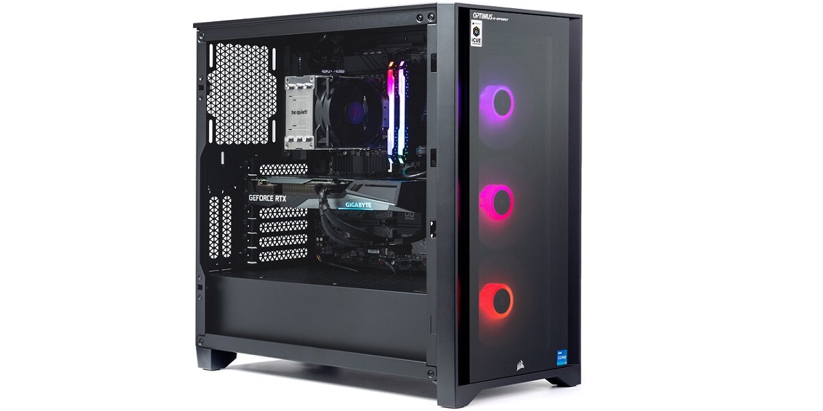 Komputer OPTIMUS E-Sport Wydajne chłodzenie