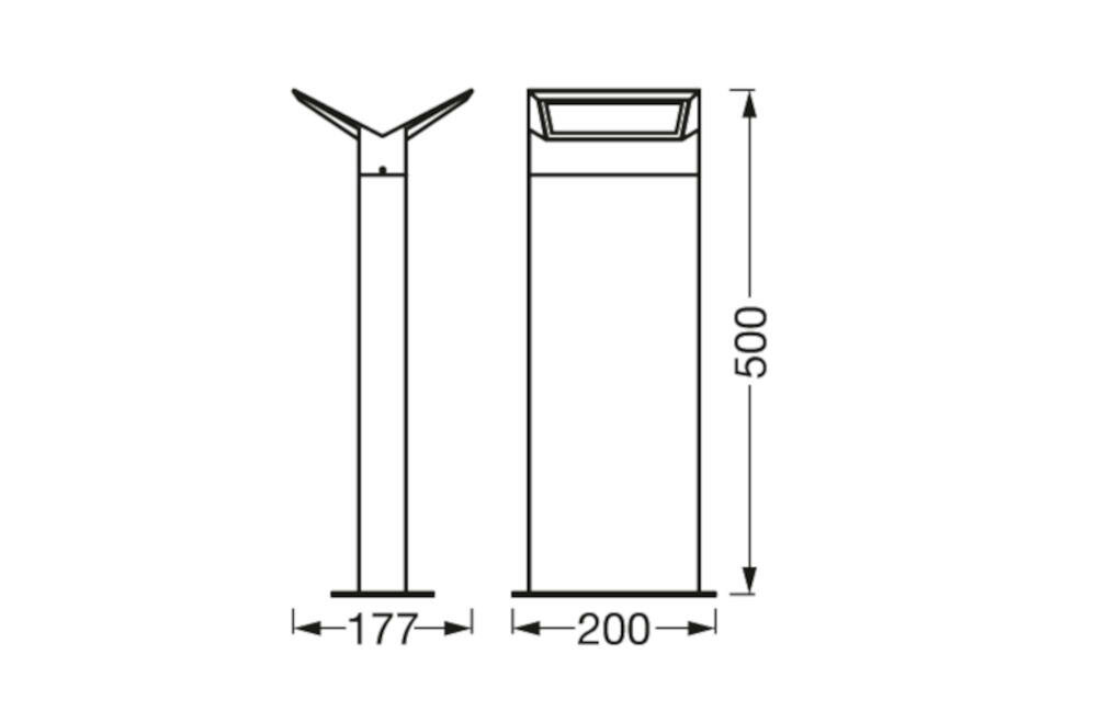 LEDVANCE oprawa parametry elewacja budynek