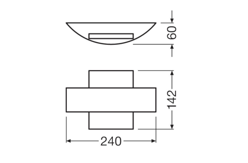LEDVANCE oprawa parametry elewacja budynek