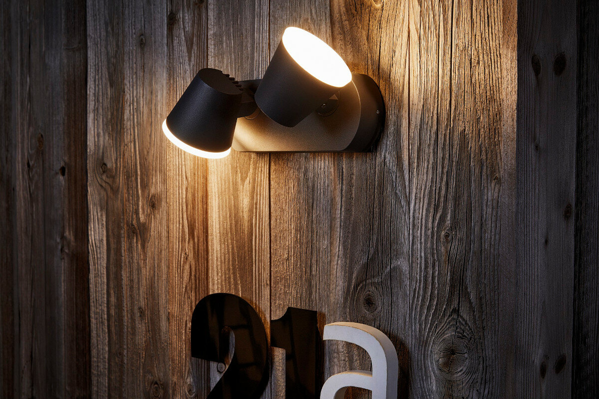 Oprawa zewnętrzna LEDVANCE Endura Style Plate Wall Sensor 12.5W ST wyglad