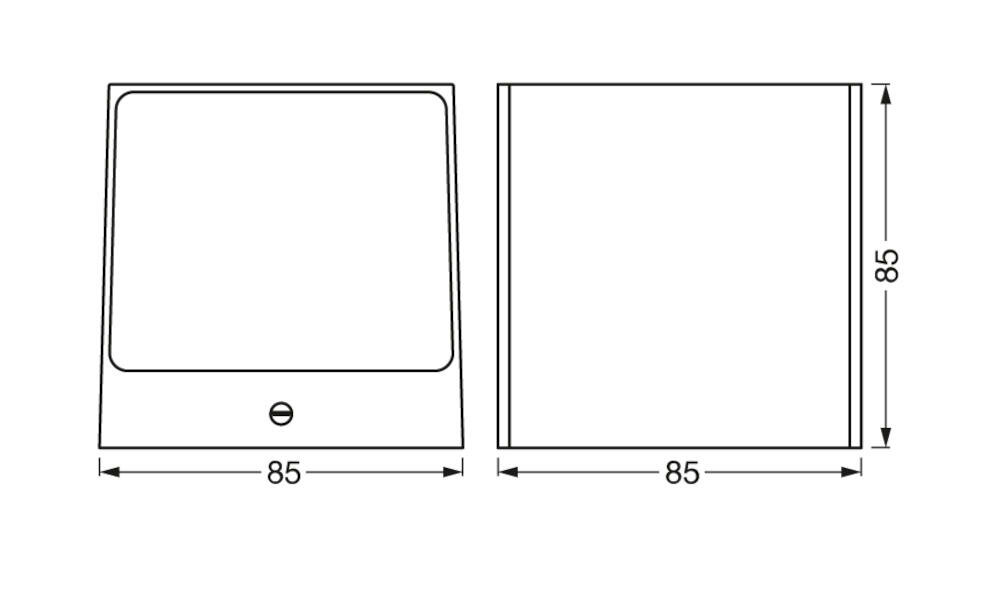 LEDVANCE oprawa parametry elewacja budynek