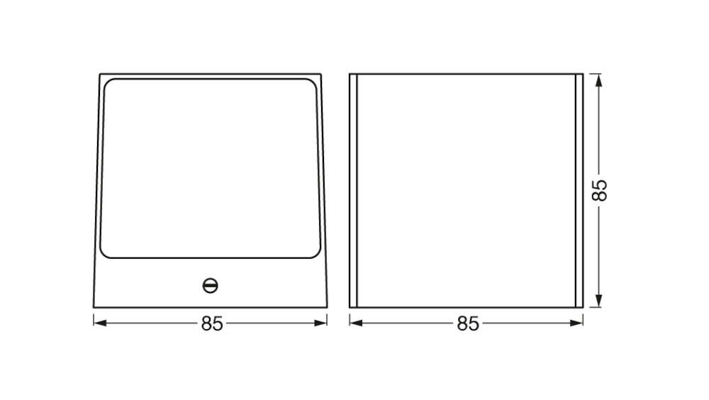 LEDVANCE oprawa parametry elewacja budynek