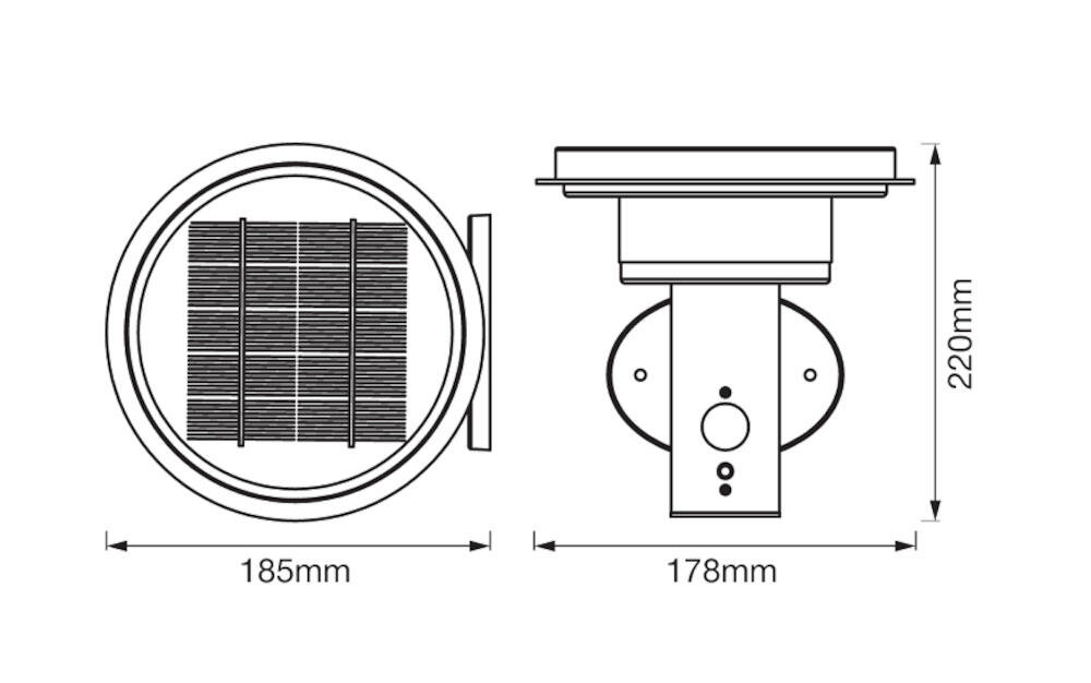 LEDVANCE oprawa parametry elewacja budynek