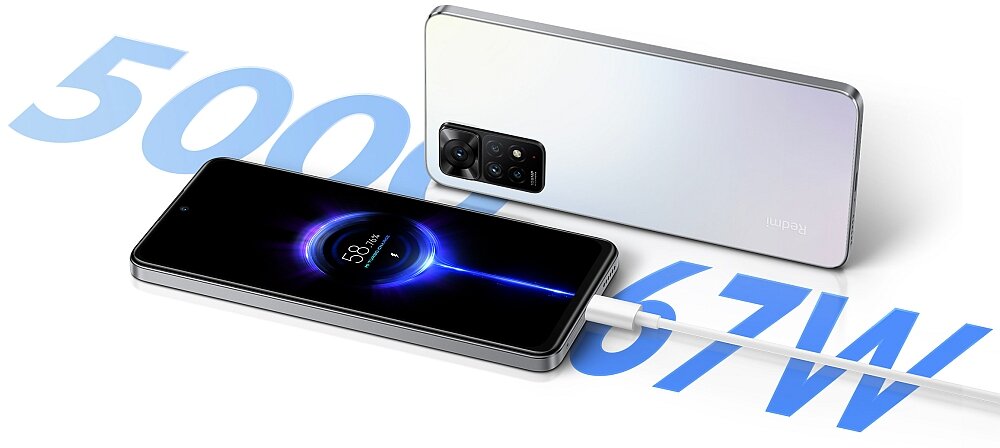 SMARTFON XIAOMI REDMI NOTE 11 PRO ekran bateria aparat procesor ram pamięć pojemność rozdzielczość zdjęcia filmy opis dane cechy blokady system łączność wifi bluetooth obudowa szkło odporność porty muzyka transfer sieć przekątna matryca waga czujniki