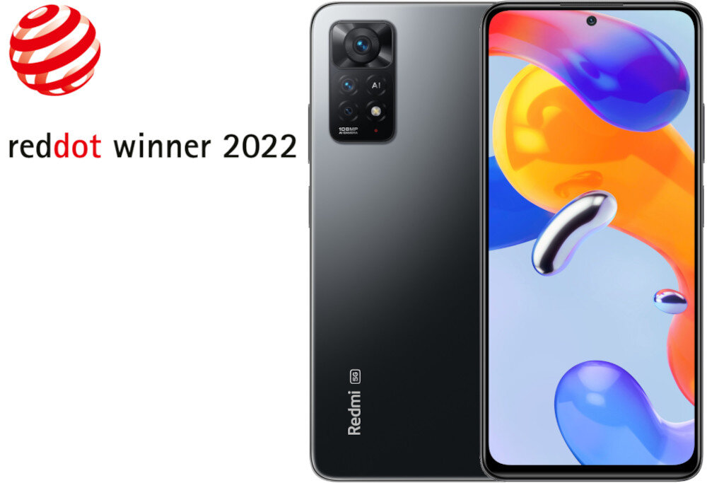 Smartfon XIAOMI Redmi Note 11 Pro 5G nagroda reddot