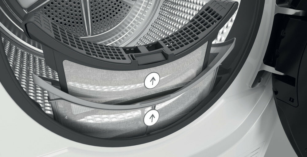 Suszarka HOTPOINT ARISTON H8 D94WB EU filtr lepsze efekty czystość niezawodność DuoFilter