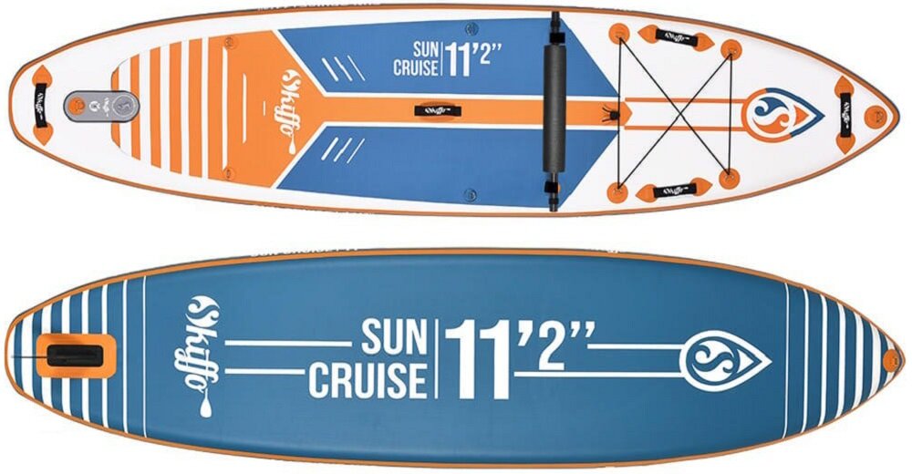 Deska SUP SKIFFO Sun Cruise  - Bezpieczny system 