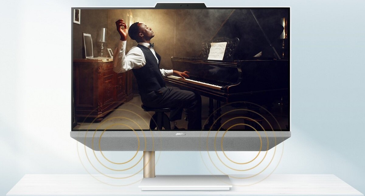 Komputer ASUS Zen Niesamowity dźwięk, certyfikowany przez Harman Kardon