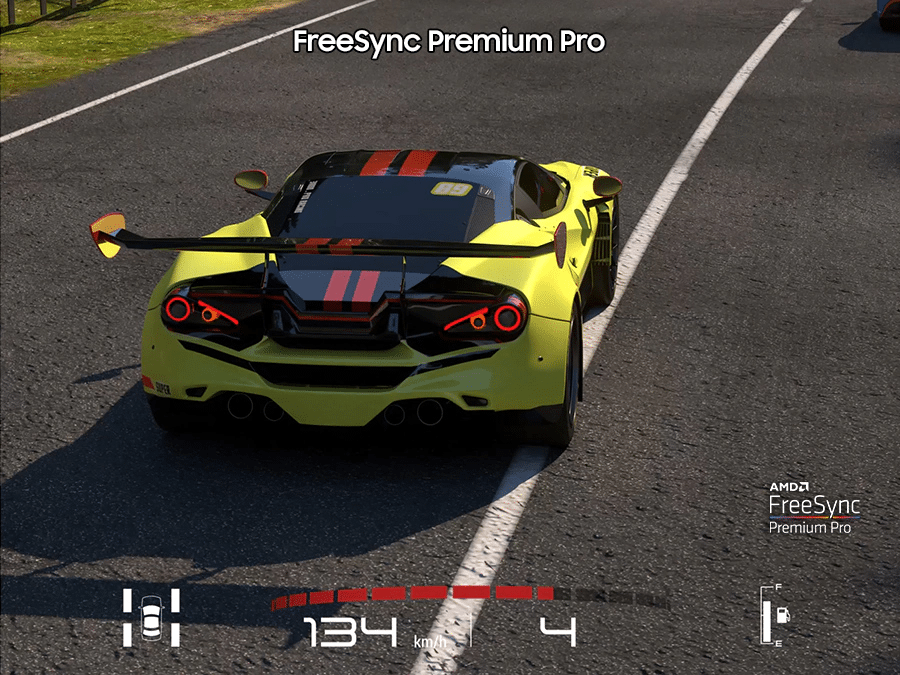 phpclmog3 pl-feature-tear-free-stutter-free-low-latency-hdr-gaming-531081181 Zalety funkcji FreeSync Premium Pro ukazane na przykładzie szarpania obrazu, gdy jest ona wyłączona. Q80BATXXH