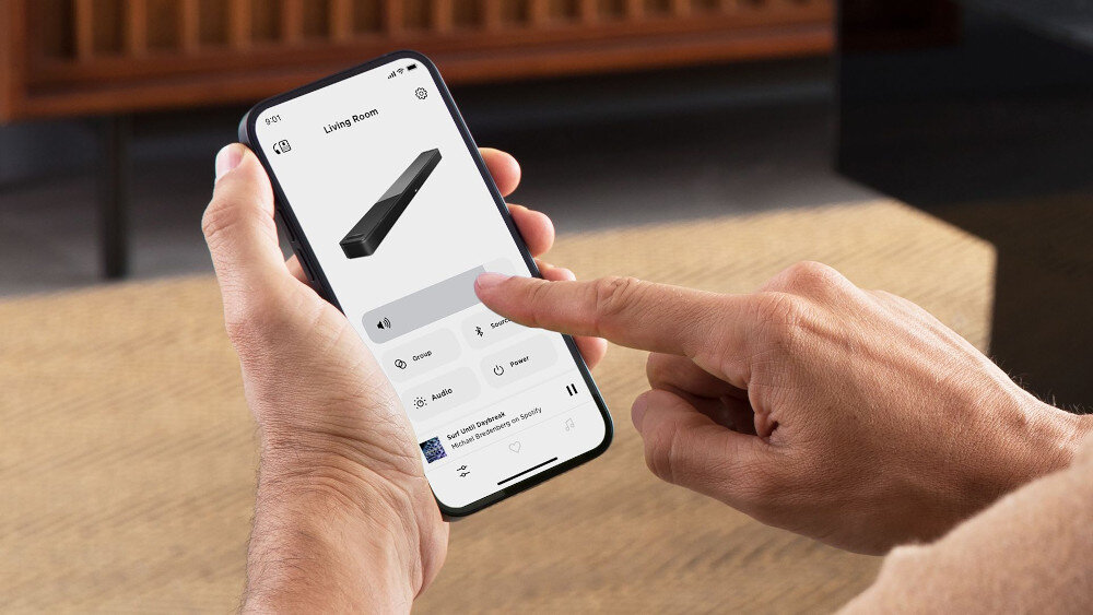 Soundbar BOSE Smart 900 - łączność