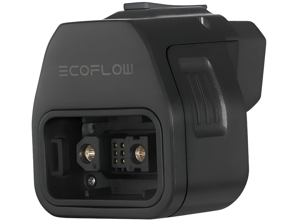 Adapter ECOFLOW Delta Pro do Smart Generator gietki wymiar 72 x 60 x 68 mm z elastycznego materialu odpornosc na zgiecia