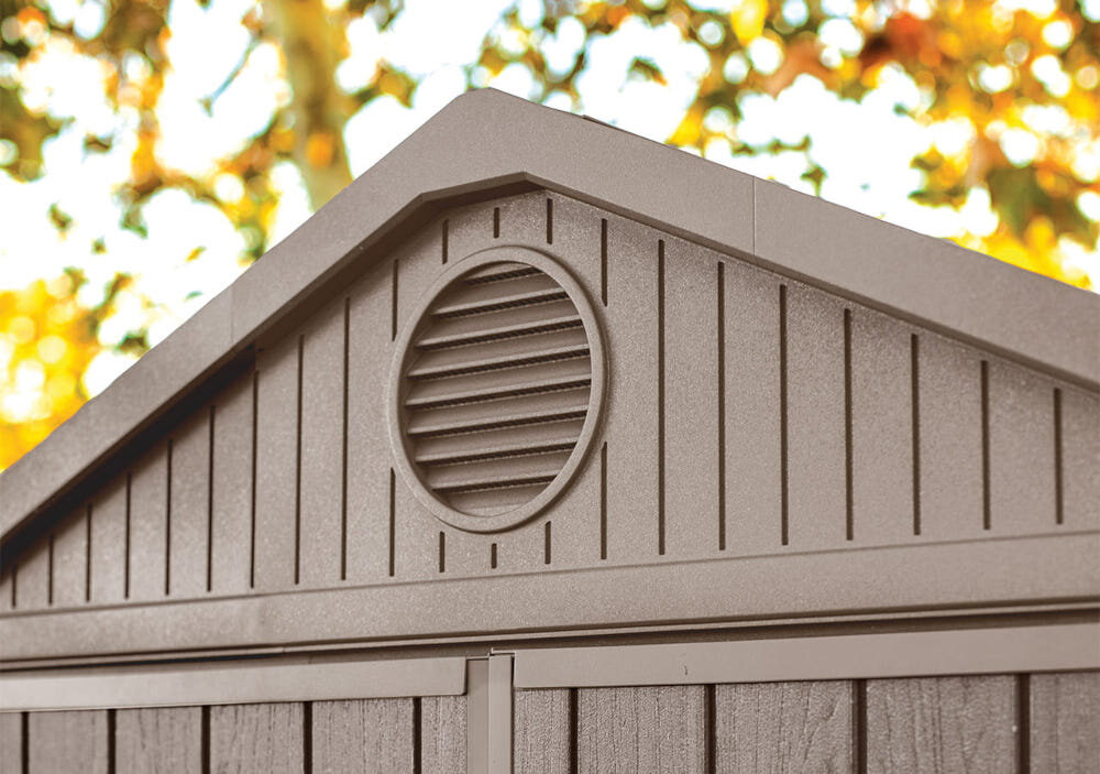 KETER wentylacja ściana cyrkulacja powietrze domek