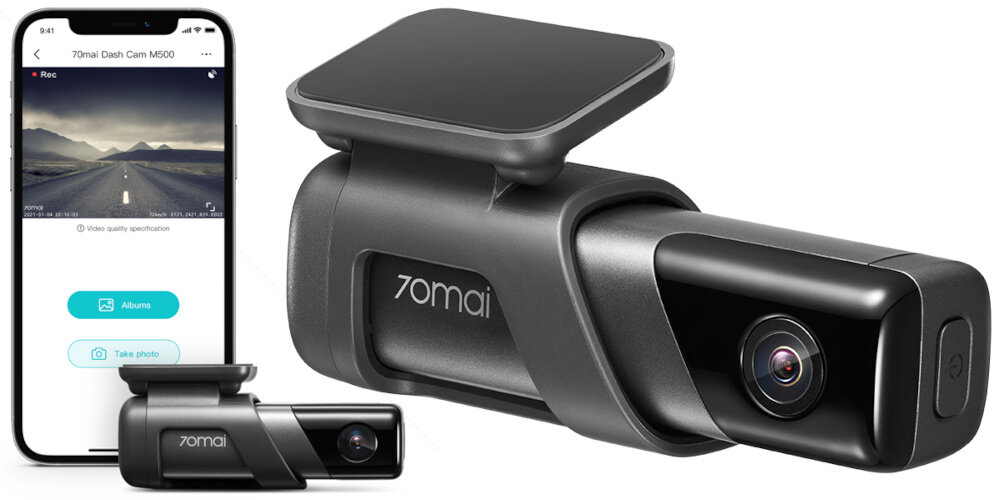 Wideorejestrator 70MAI Dash Cam M500  - aplikacja