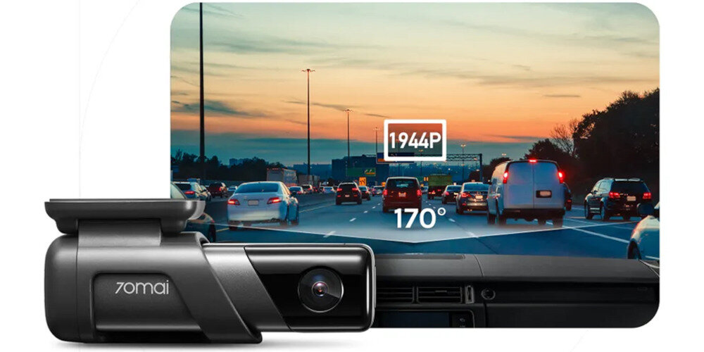 Wideorejestrator 70MAI Dash Cam M500 - szerokie kąty nagrywania