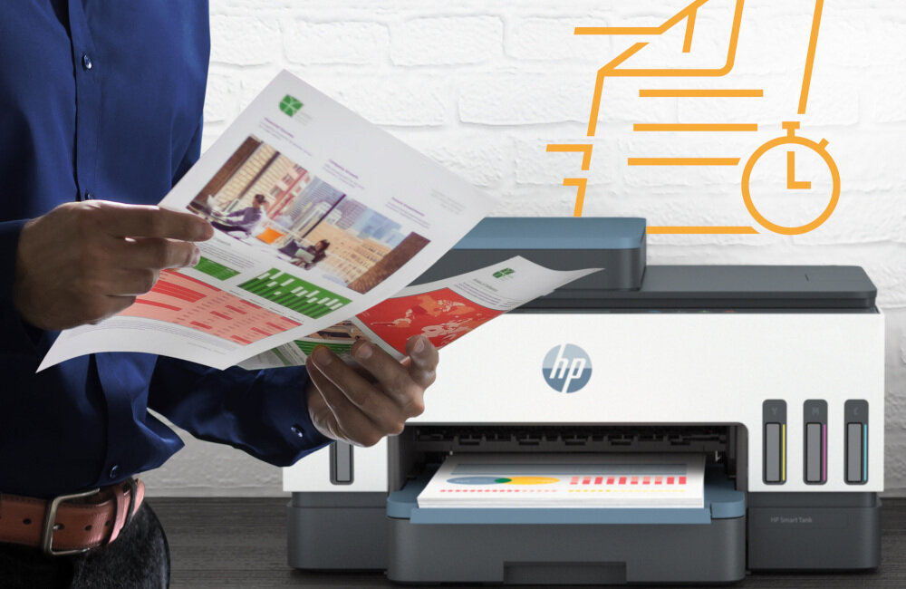 Urządzenie wielofunkcyjne HP Smart Tank 755 jakość wydruku