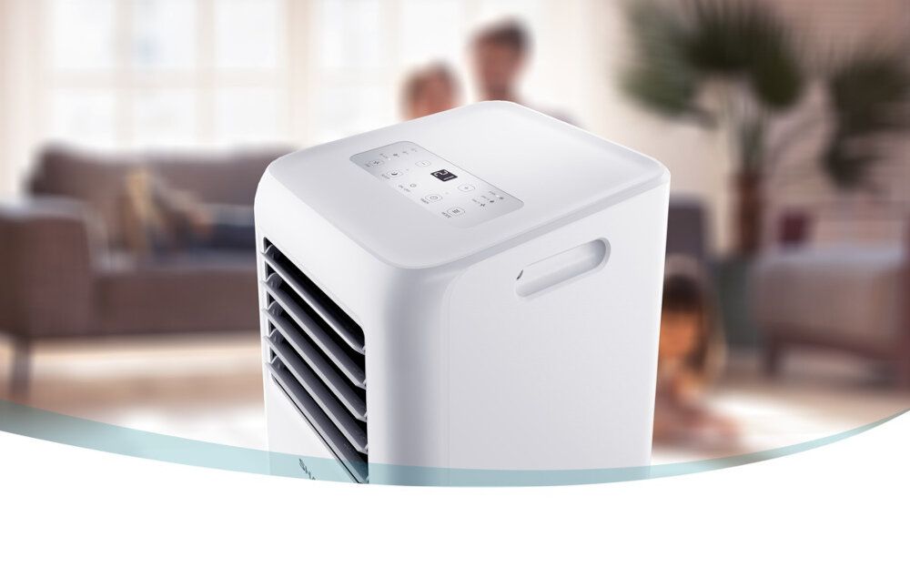Klimatyzator SHARP UL-C09EA-W ruchome zaluje mobilny kompaktowe wymiary